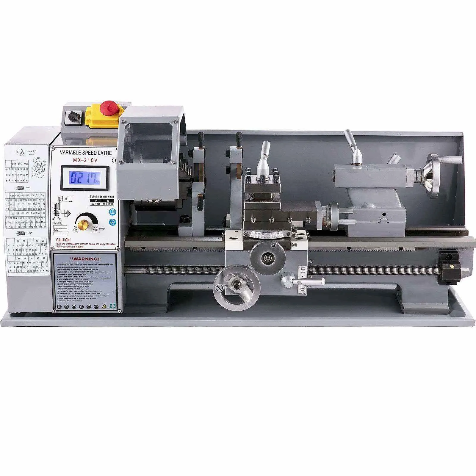 🔥Automatic Mini Metal Lathe 8