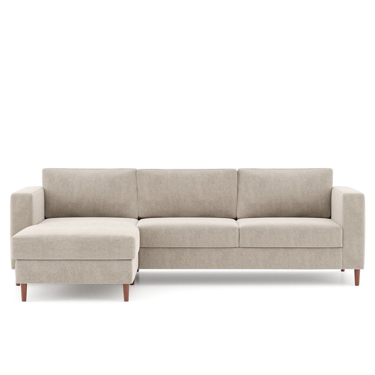 Sofá de 4 plazas con chaiselongue reversible Alan El Corte Inglés