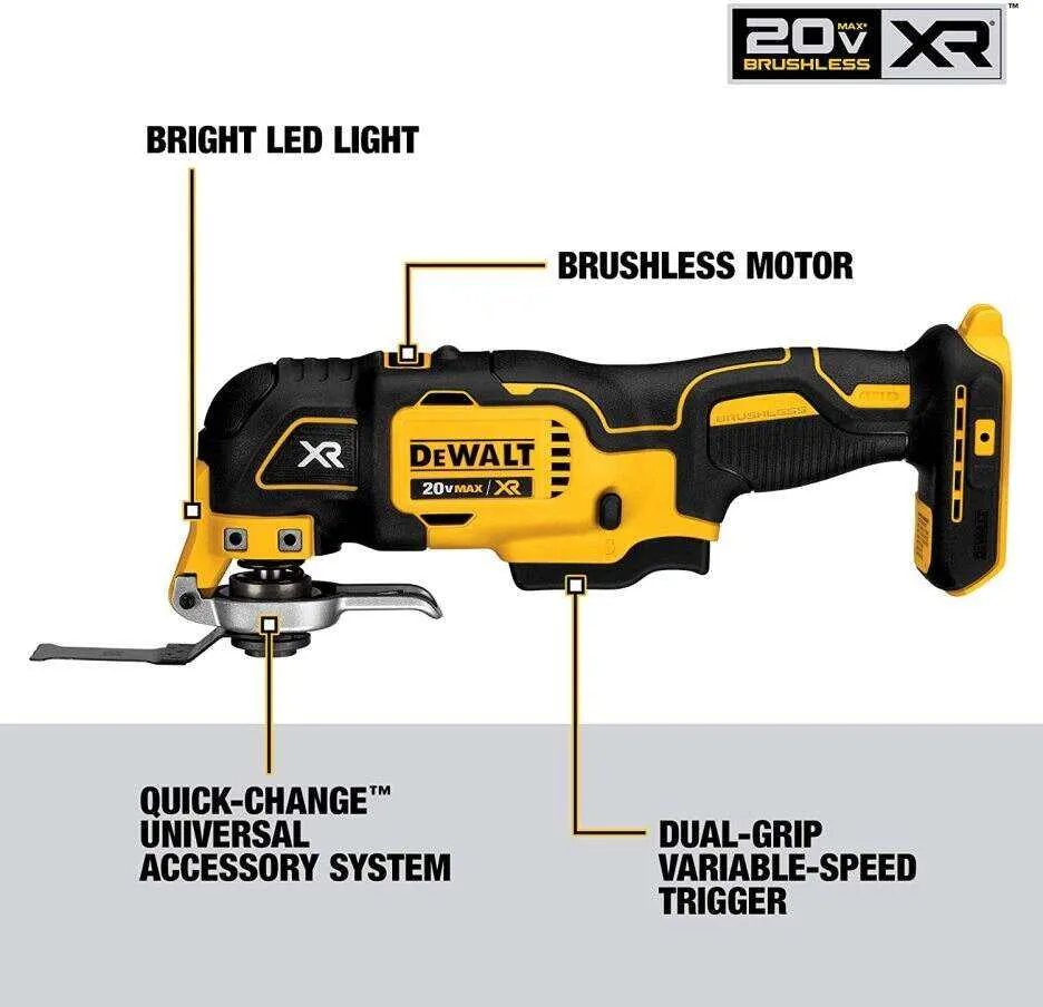 Kit combinado de taladro inalámbrico DEWALT 20V Max, 10 herramientas (DCK1020D2)