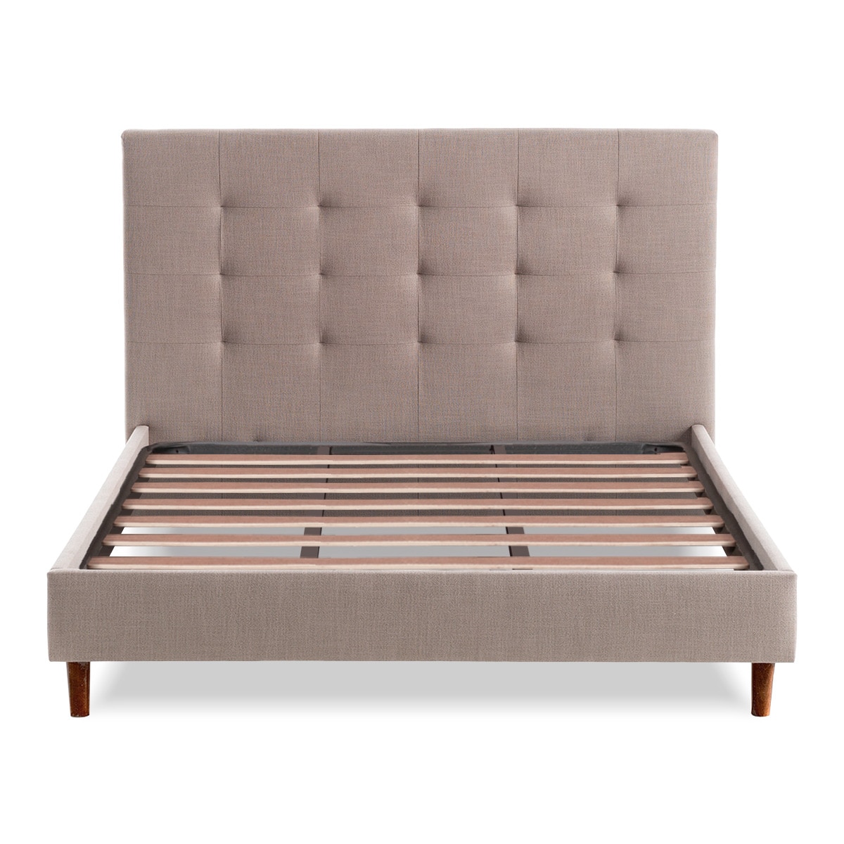 Cama doble tapizada con somier Balmoral El Corte Inglés