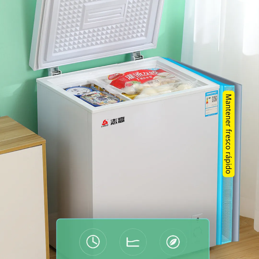 Refrigerador y congelador de doble uso para el hogar con ahorro de energía de 220V
