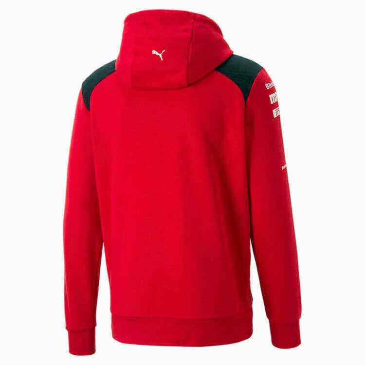 Sudadera con capucha réplica del equipo Scuderia Ferrari 2023 NUEVO