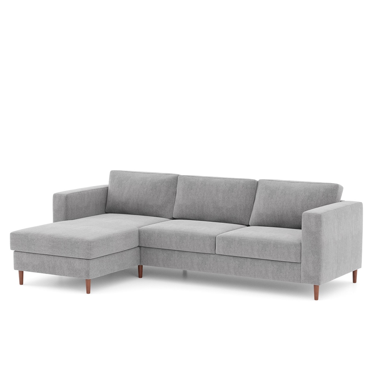 Sofá de 4 plazas con chaiselongue reversible Alan El Corte Inglés