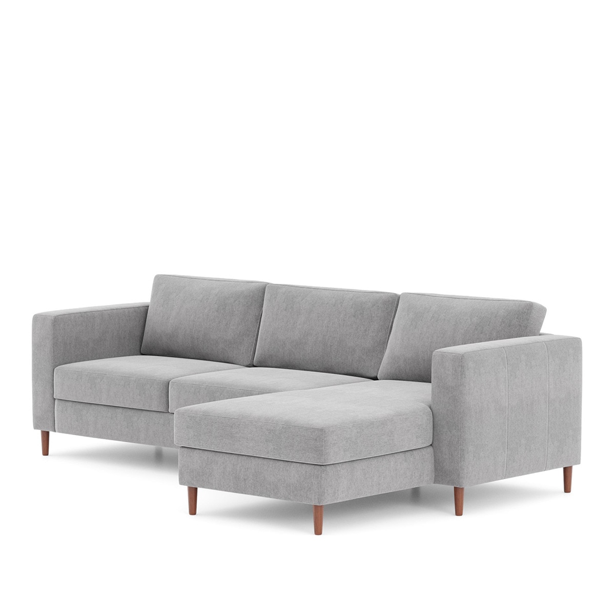 Sofá de 4 plazas con chaiselongue reversible Alan El Corte Inglés