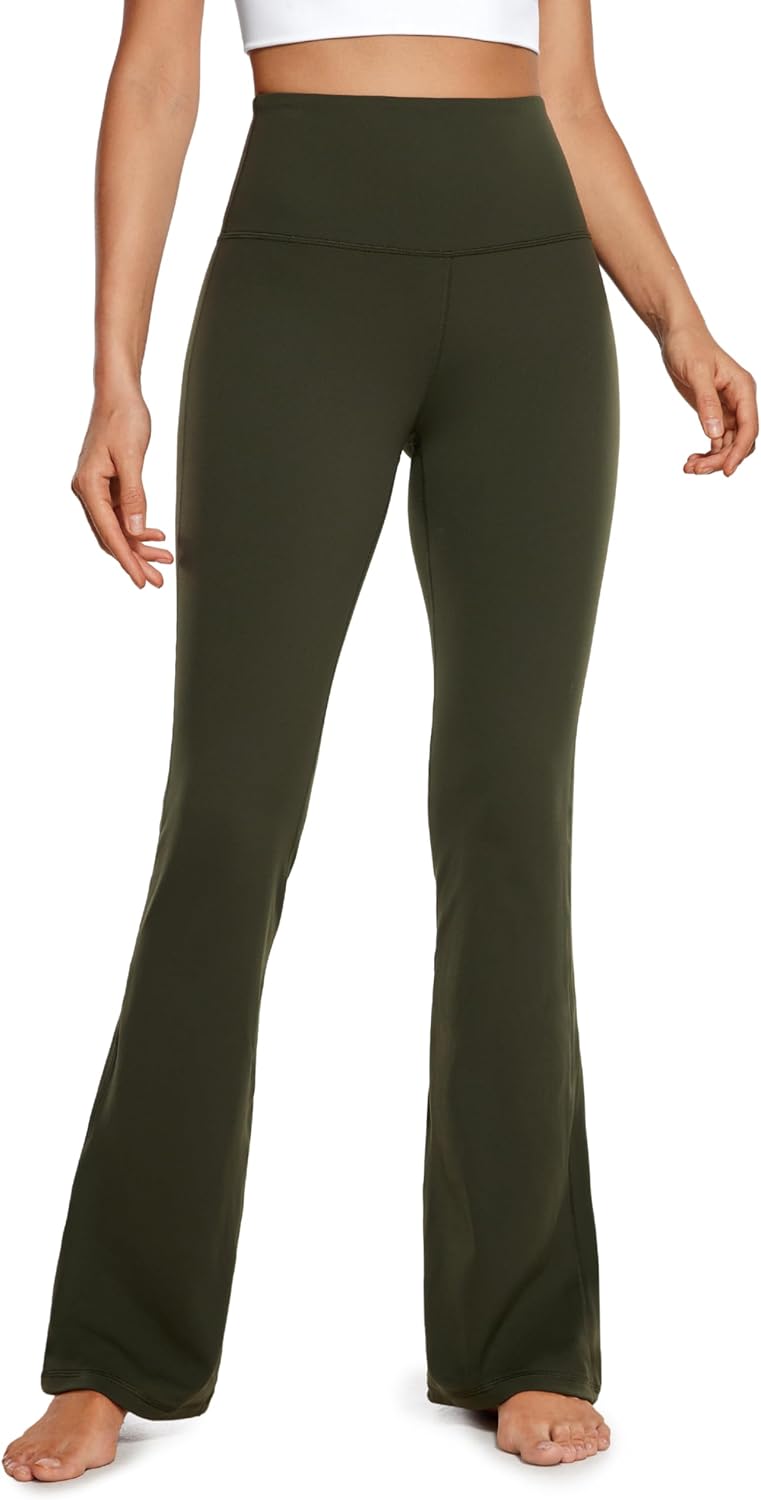 CRZ YOGA Butterluxe Leggings Acampanados de Cintura Alta para Mujer de Yoga Casual de 29 30.5 32 33.5 Pulgadas