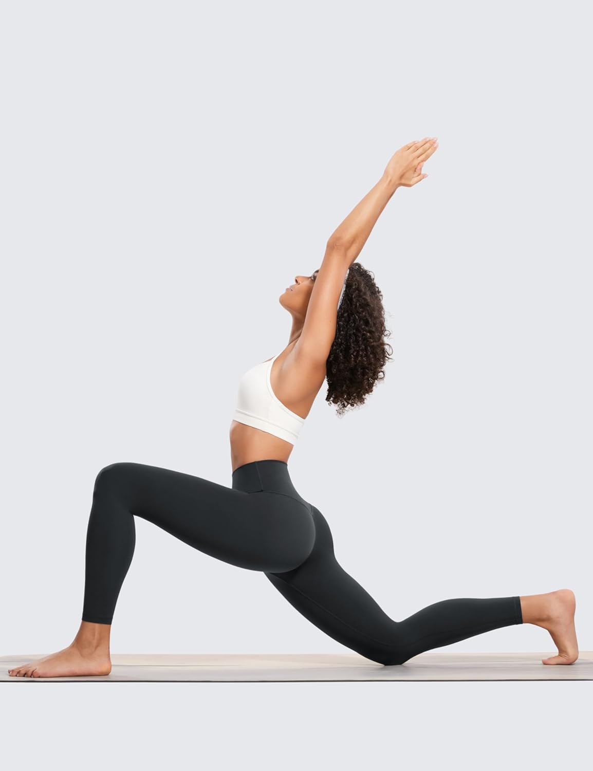 CRZ YOGA Leggings Deportivos Mujer de Yoga de Butterluxe con Cintura Alta Push Up 25 Pulgadas