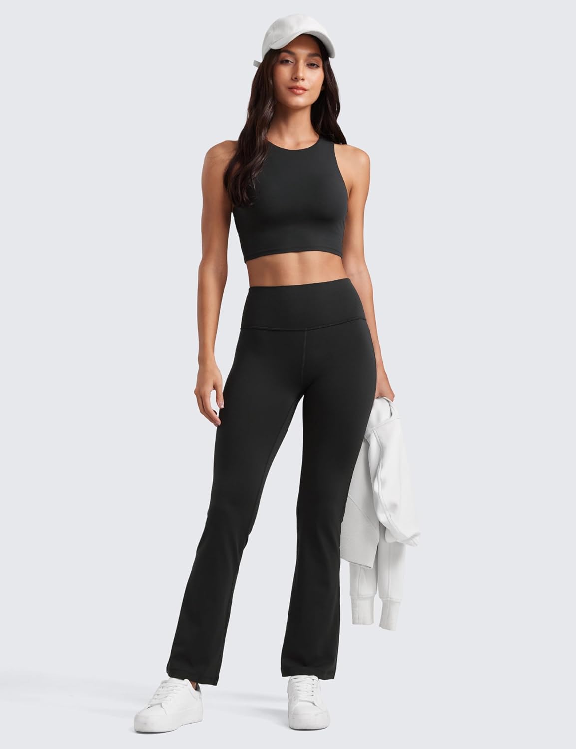 CRZ YOGA Butterluxe Leggings Acampanados de Cintura Alta para Mujer de Yoga Casual de 29 30.5 32 33.5 Pulgadas