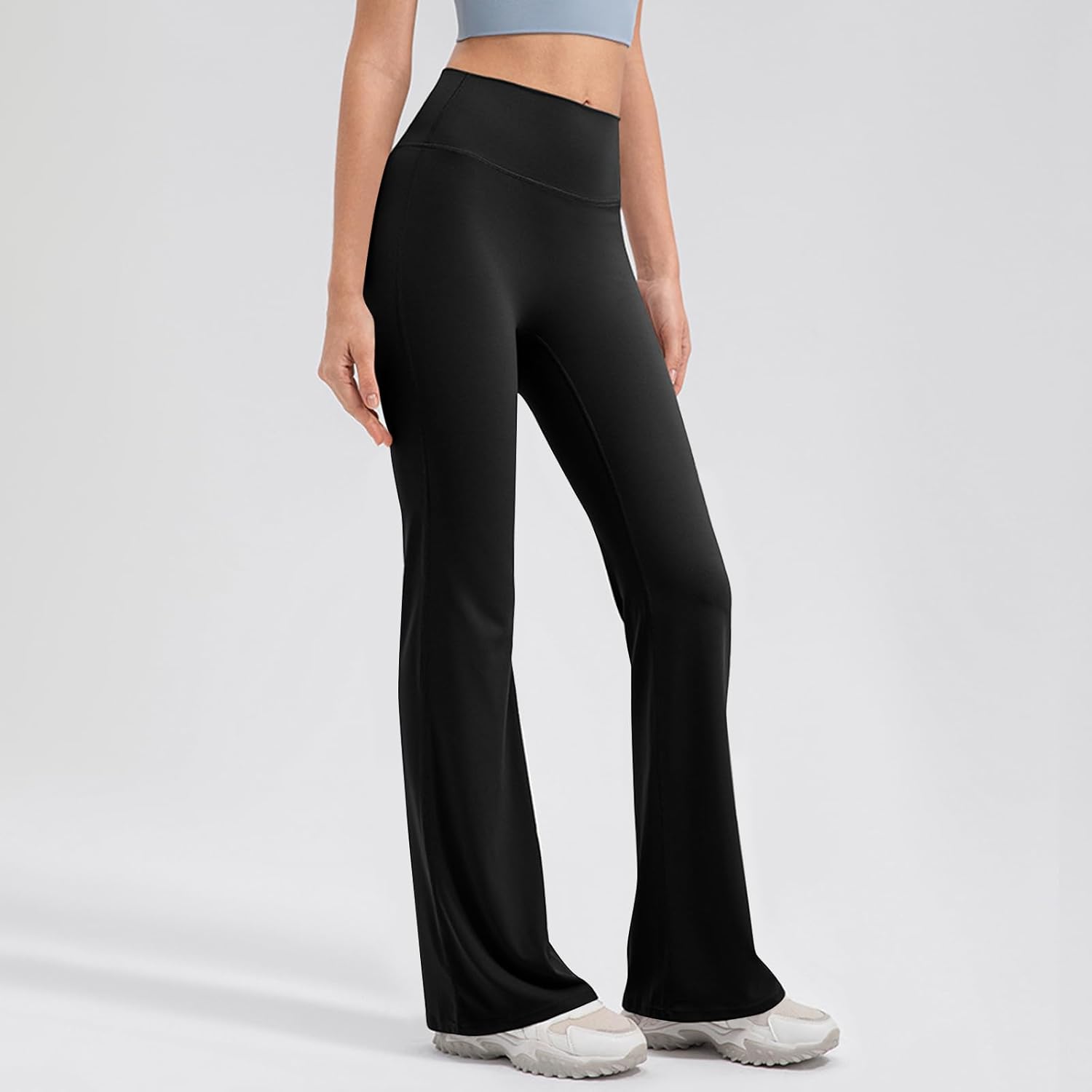 Leggings para Mujer Pantalones de Yoga para Mujer Leggins Deportivo Acampanado para Mujer Pantalones Deportivos Dama Ropa Deportiva Mujer Leggings Suaves Casual Cintura Alta para Mujer