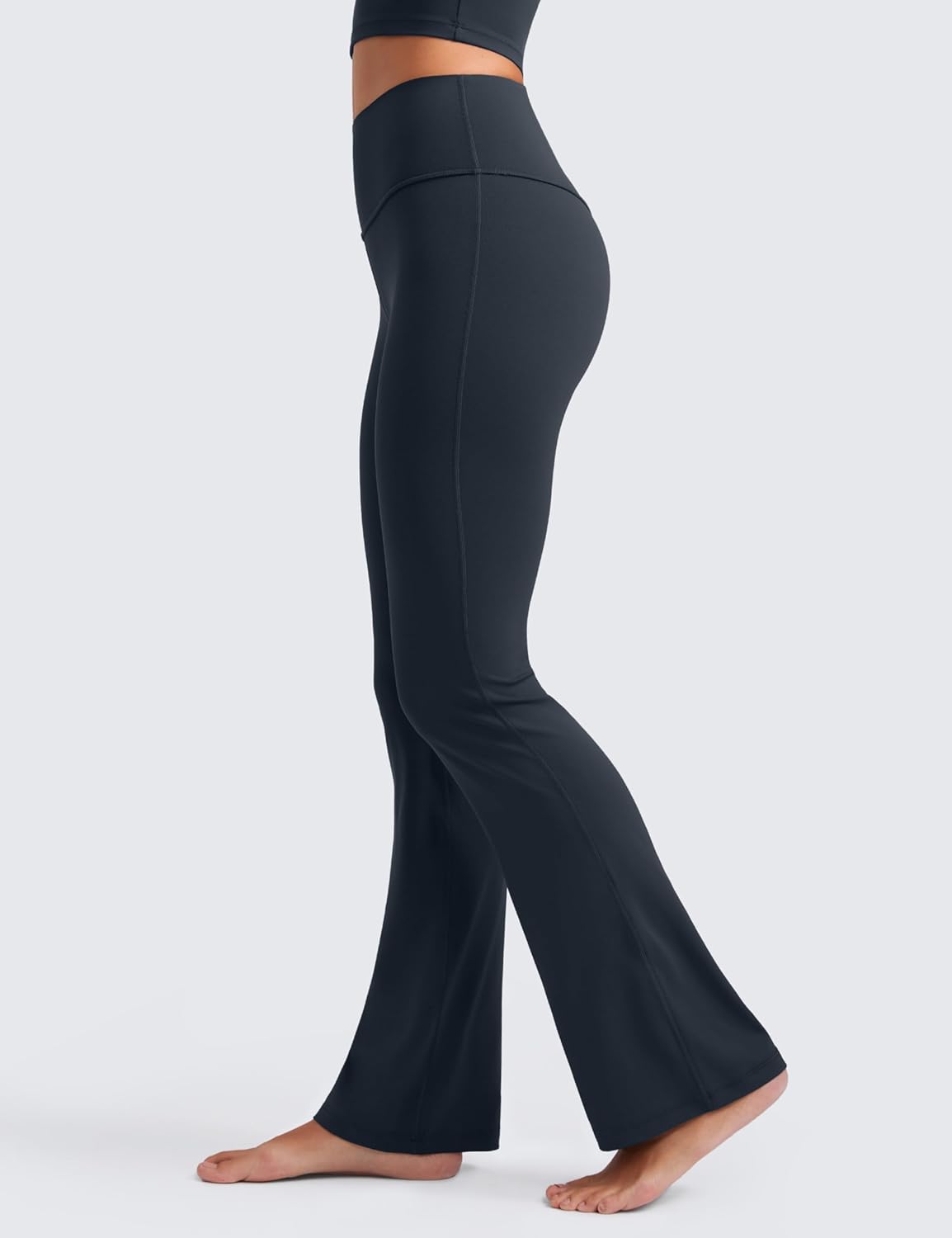 CRZ YOGA Butterluxe Leggings Acampanados de Cintura Alta para Mujer de Yoga Casual de 29 30.5 32 33.5 Pulgadas