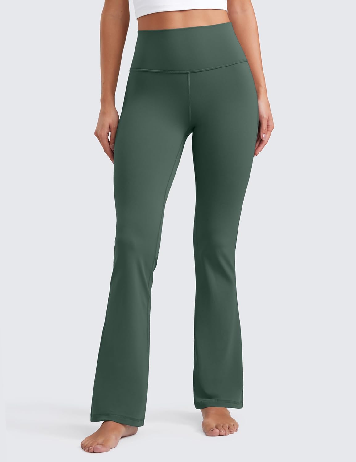 CRZ YOGA Butterluxe Leggings Acampanados de Cintura Alta para Mujer de Yoga Casual de 29 30.5 32 33.5 Pulgadas