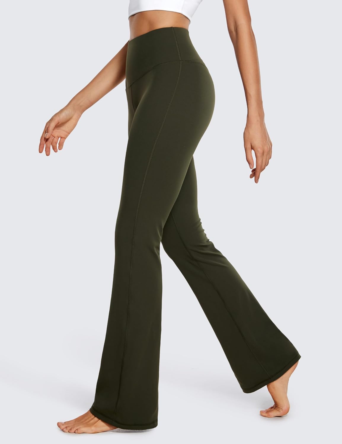 CRZ YOGA Butterluxe Leggings Acampanados de Cintura Alta para Mujer de Yoga Casual de 29 30.5 32 33.5 Pulgadas