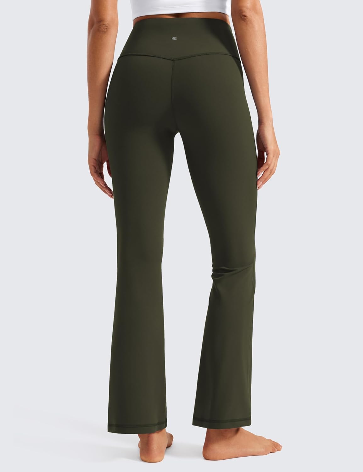 CRZ YOGA Butterluxe Leggings Acampanados de Cintura Alta para Mujer de Yoga Casual de 29 30.5 32 33.5 Pulgadas