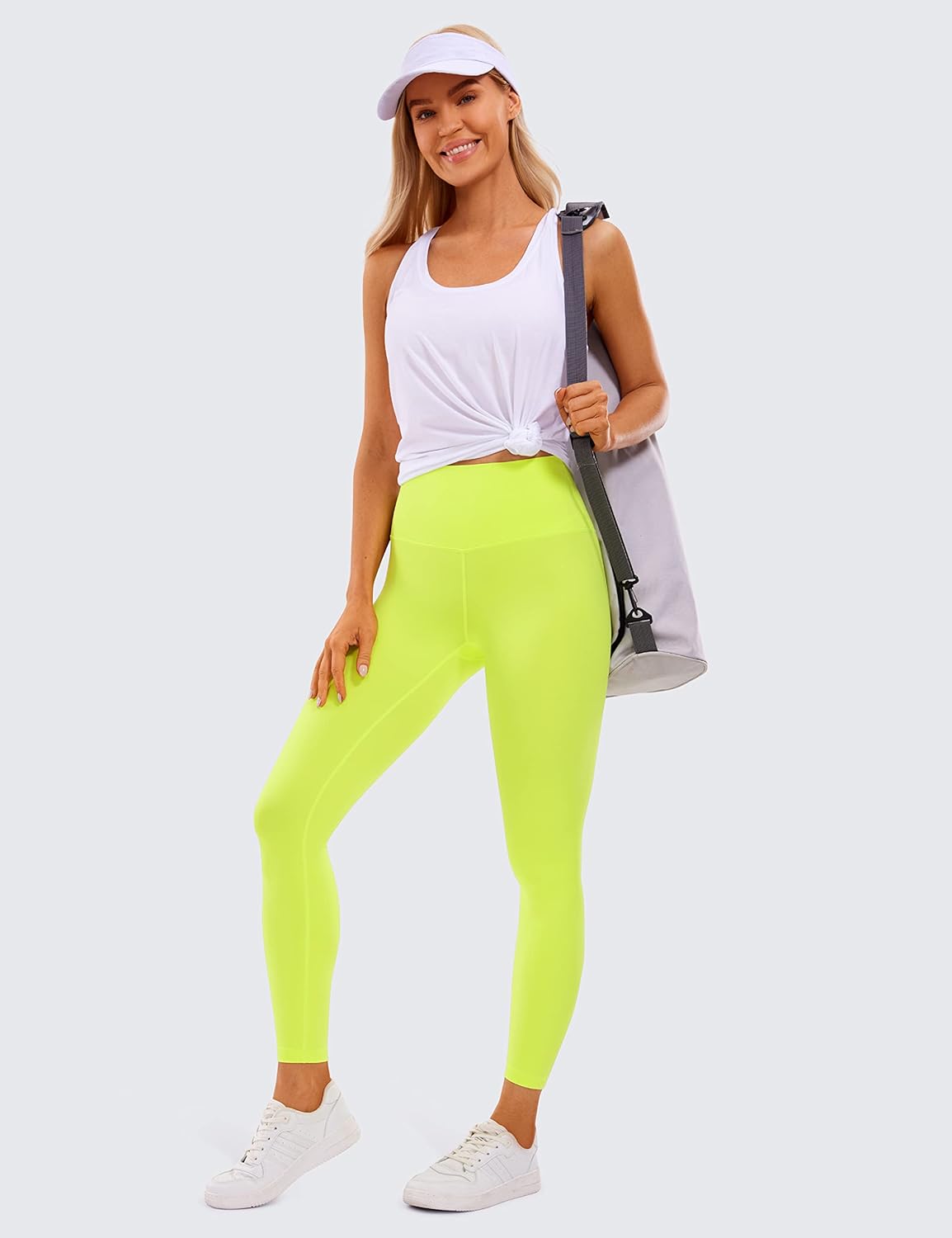 CRZ YOGA Leggings Deportivos Mujer de Yoga de Butterluxe con Cintura Alta Push Up 25 Pulgadas