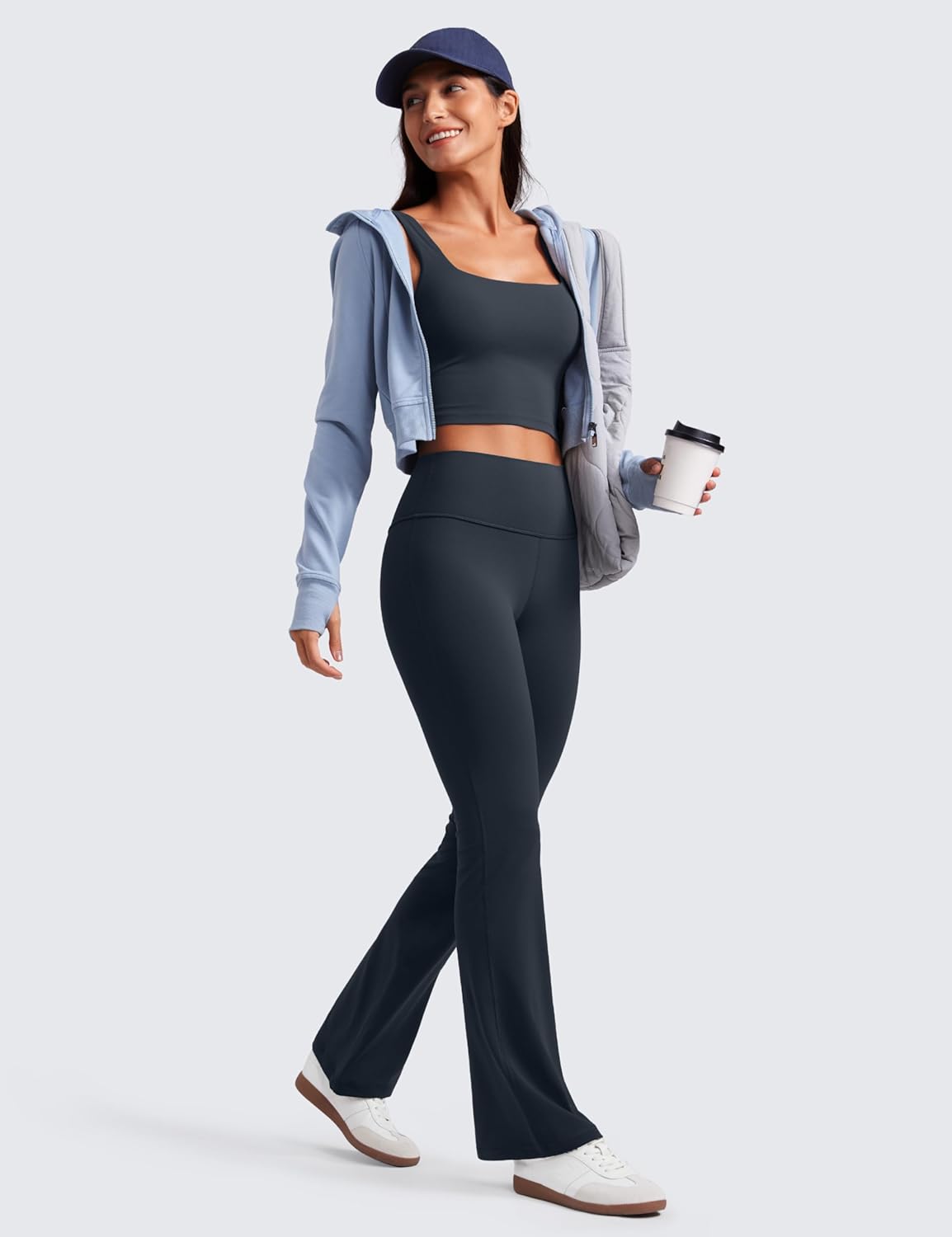 CRZ YOGA Butterluxe Leggings Acampanados de Cintura Alta para Mujer de Yoga Casual de 29 30.5 32 33.5 Pulgadas