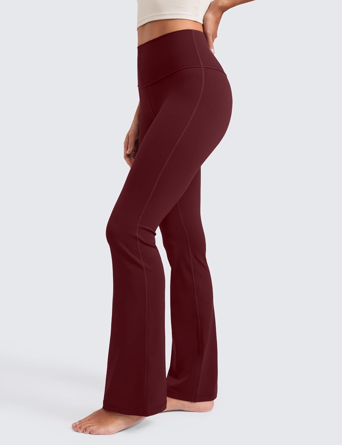 CRZ YOGA Butterluxe Leggings Acampanados de Cintura Alta para Mujer de Yoga Casual de 29 30.5 32 33.5 Pulgadas