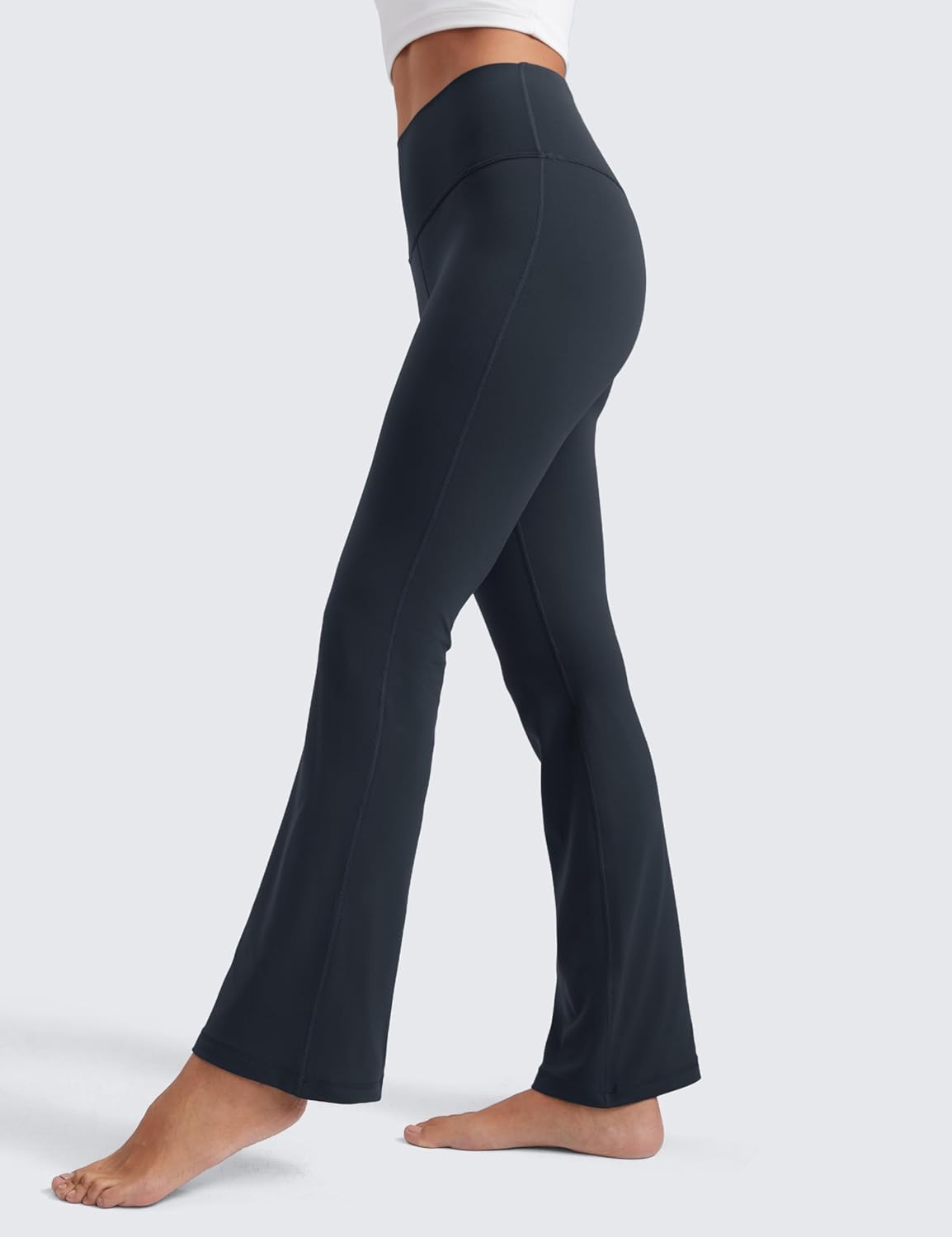 CRZ YOGA Butterluxe Leggings Acampanados de Cintura Alta para Mujer de Yoga Casual de 29 30.5 32 33.5 Pulgadas