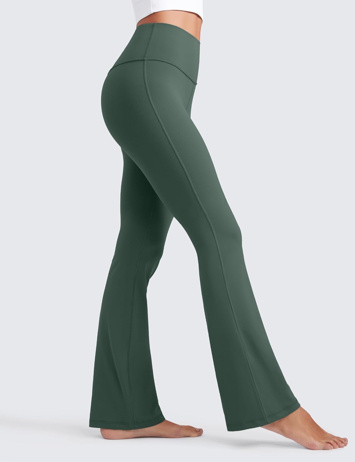 CRZ YOGA Butterluxe Leggings Acampanados de Cintura Alta para Mujer de Yoga Casual de 29 30.5 32 33.5 Pulgadas