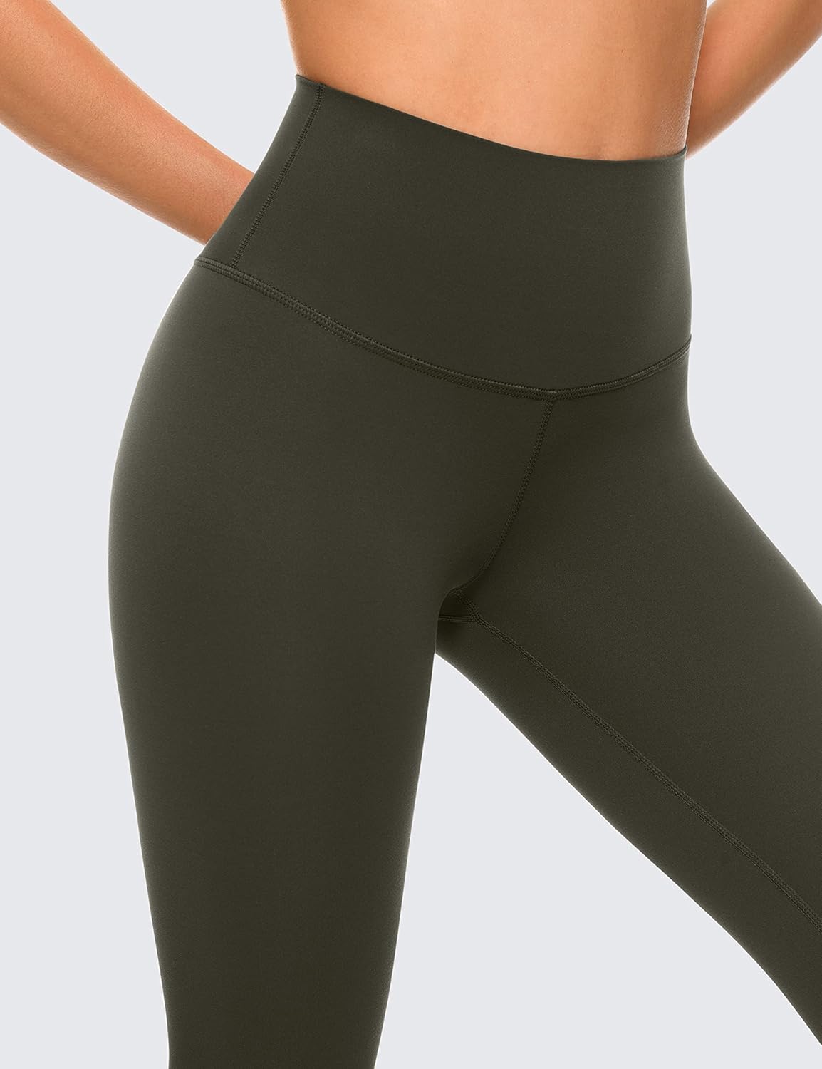 CRZ YOGA Leggings Deportivos Mujer de Yoga de Butterluxe con Cintura Alta Push Up 25 Pulgadas