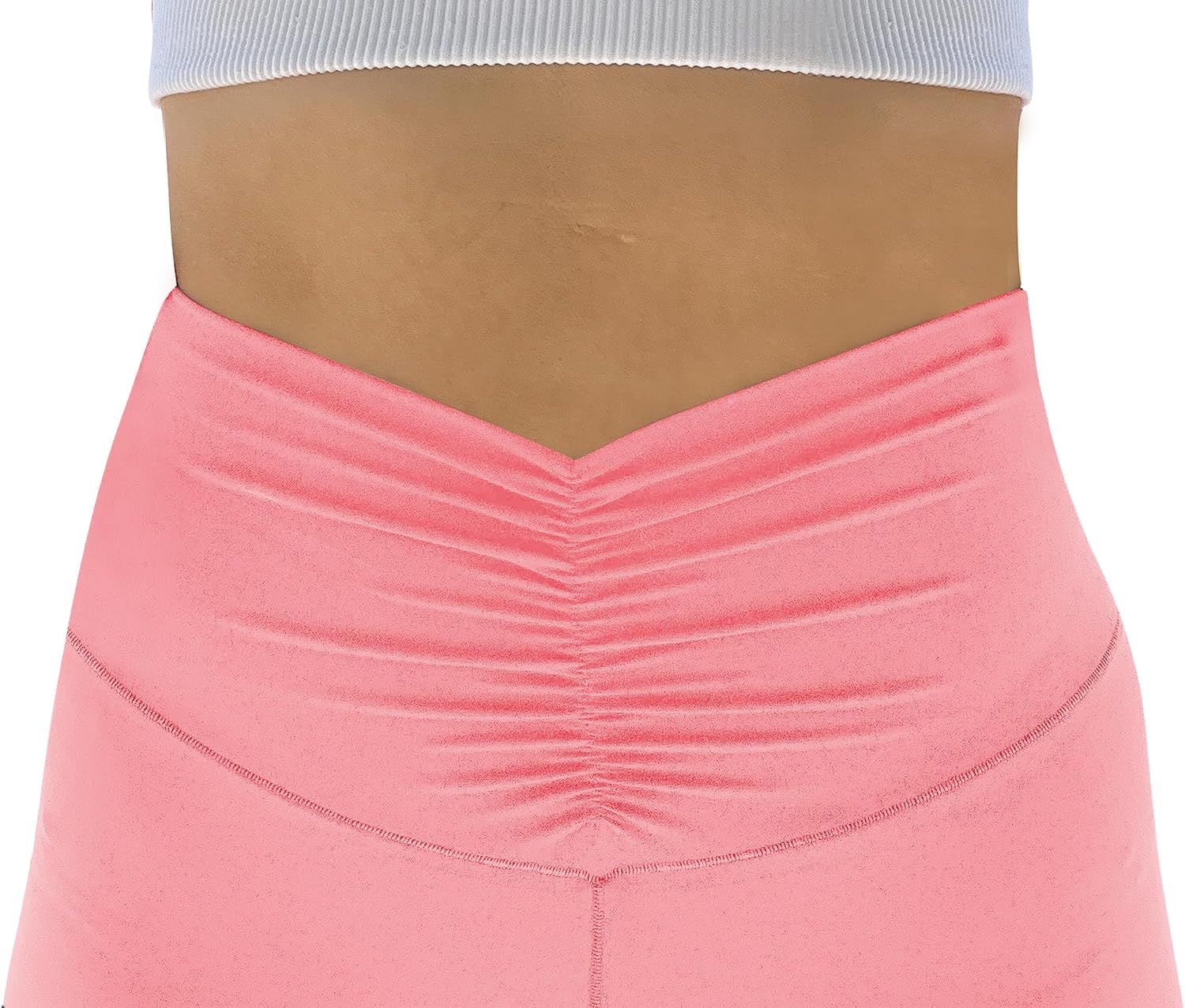 Sunzel Leggings Acampanados, Pantalones de Yoga Cruzados con Control de Abdomen, Cintura Alta y Pierna Ancha