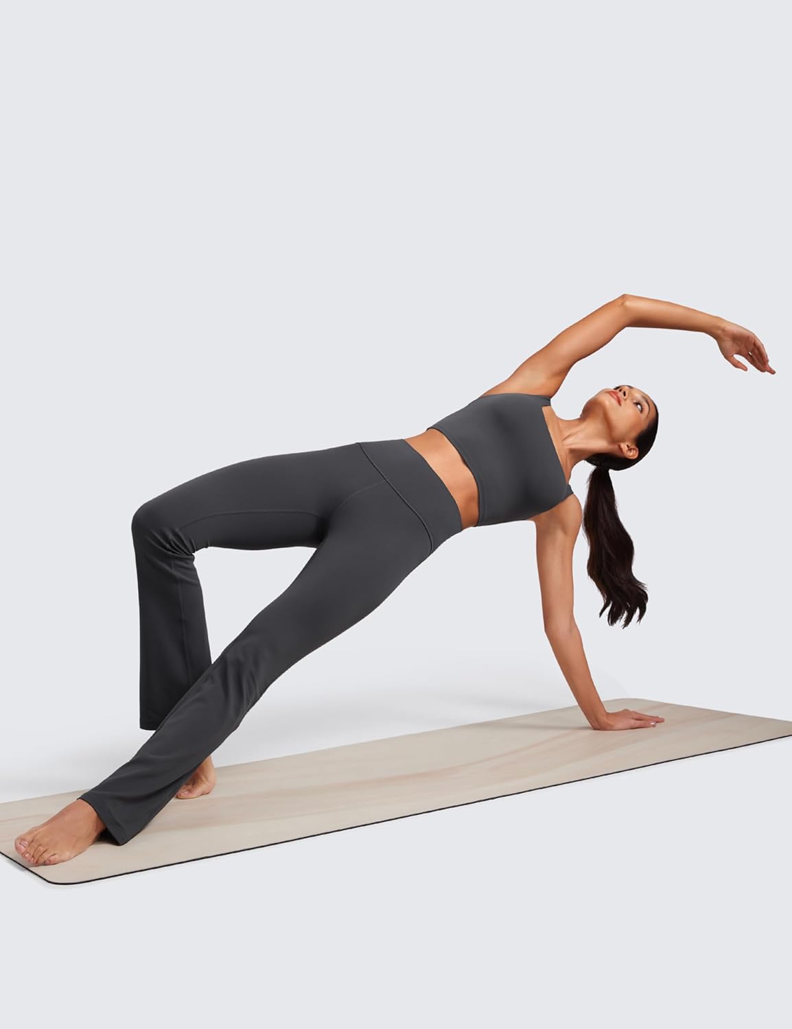 CRZ YOGA Butterluxe Leggings Acampanados de Cintura Alta para Mujer de Yoga Casual de 29 30.5 32 33.5 Pulgadas