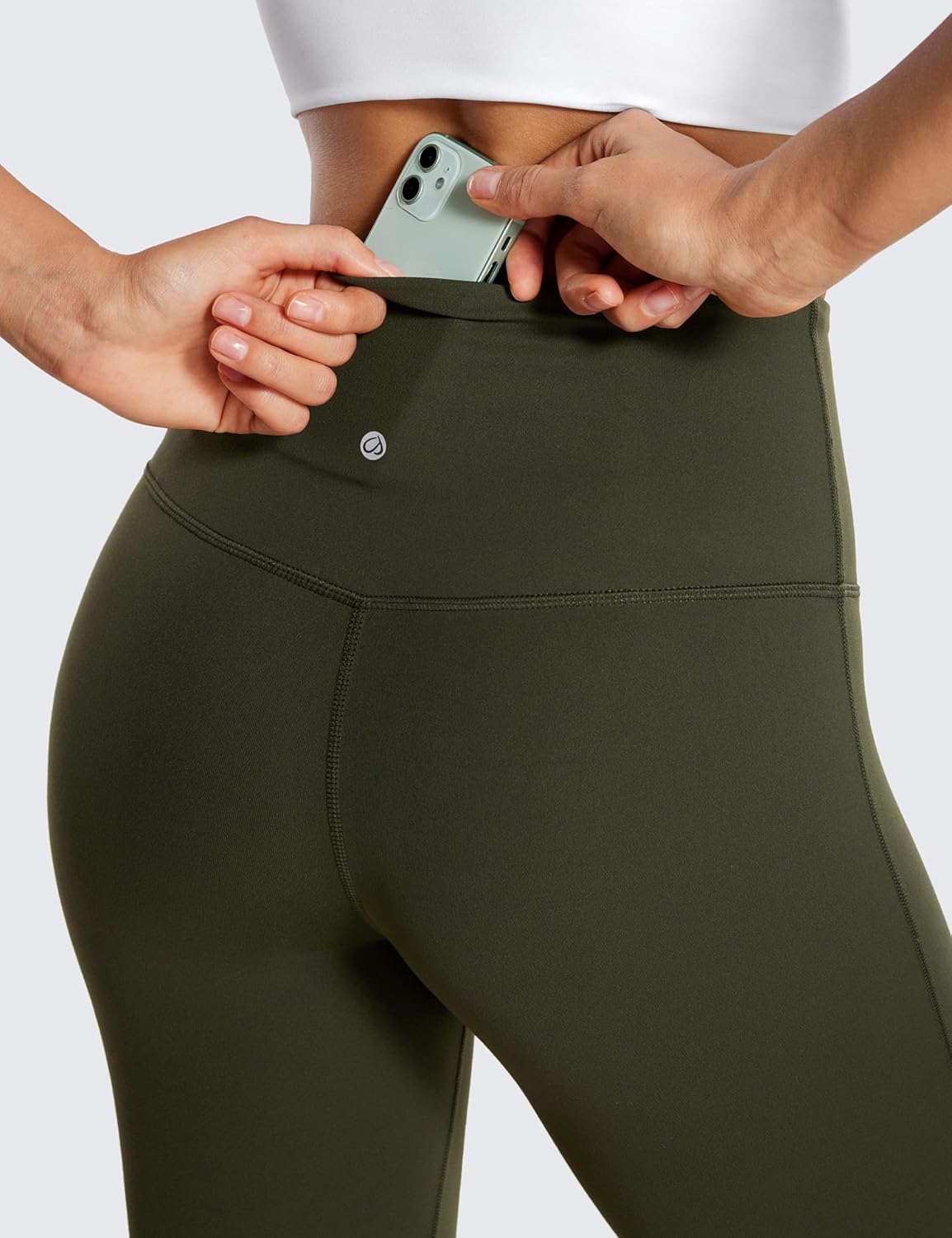 CRZ YOGA Butterluxe Leggings Acampanados de Cintura Alta para Mujer de Yoga Casual de 29 30.5 32 33.5 Pulgadas
