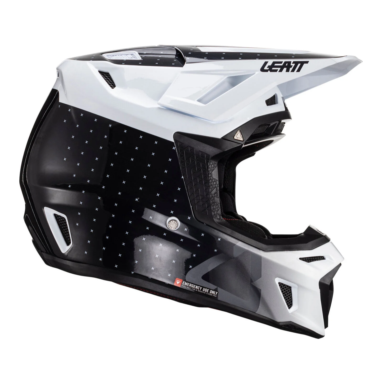 Leatt Helmet Kit Moto 8.5 V24 - Black / White