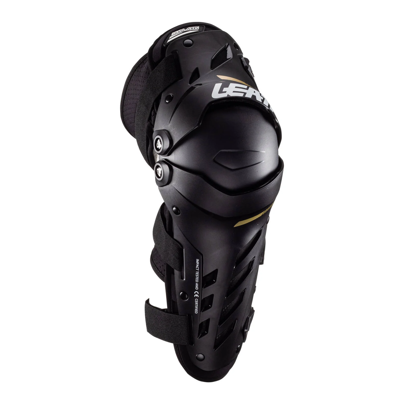 Leatt Dual Axis Junior Knee Guard - Black