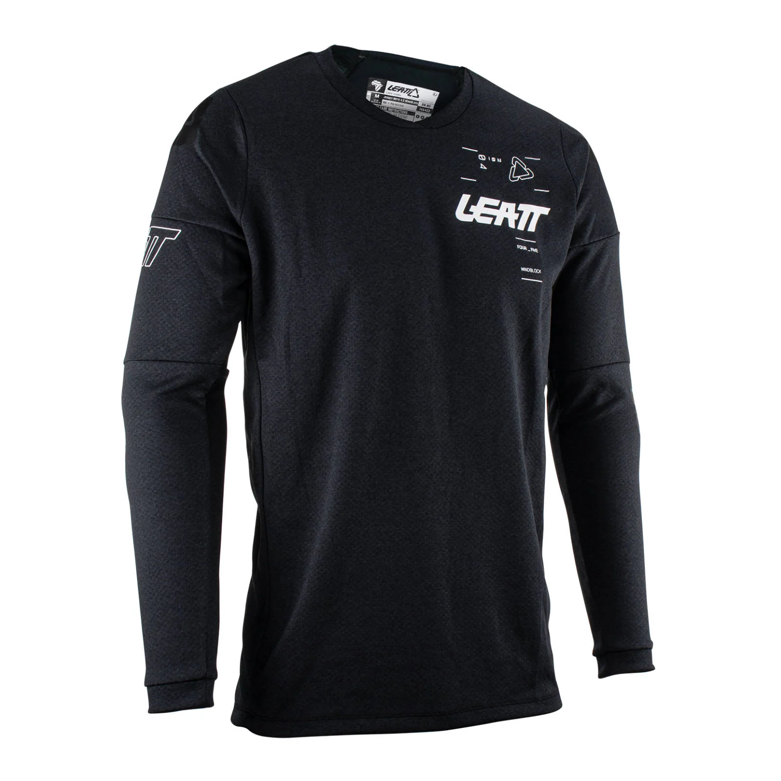 Leatt 2025 4.5 Windblock Jersey - Black