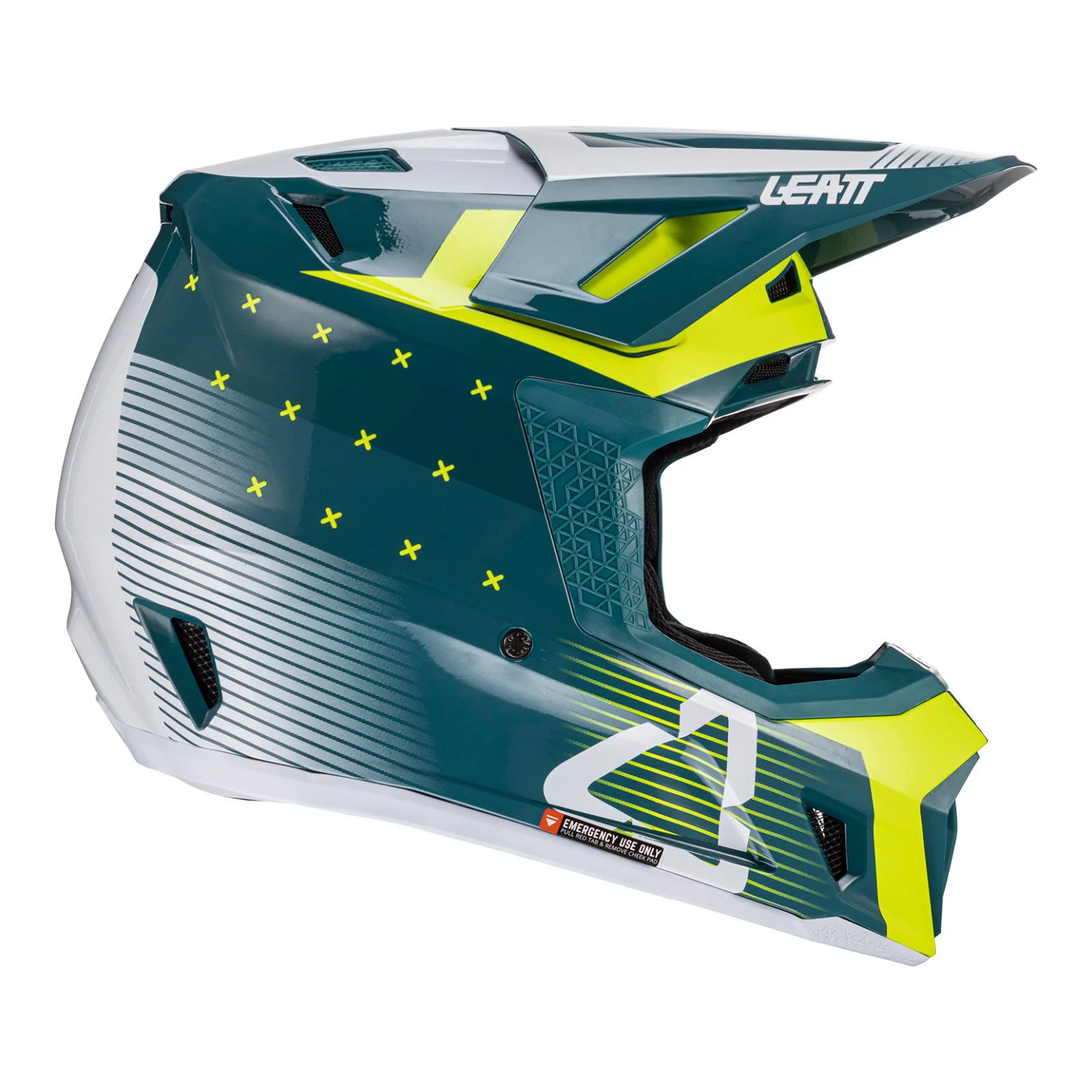 Leatt Helmet Kit Moto 7.5 V24 - Acid Fuel