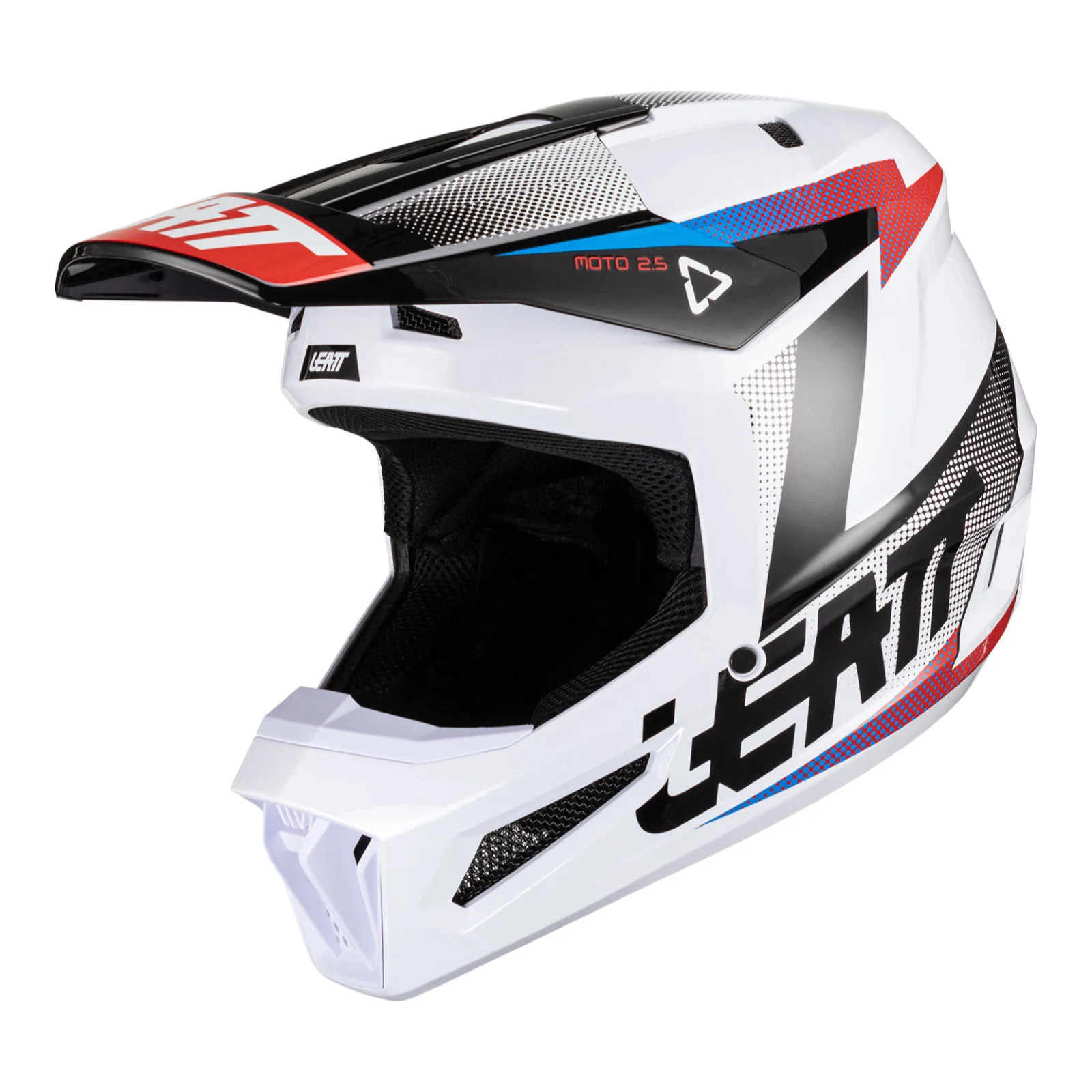 Leatt Helmet Moto 2.5 V24 - Black / White