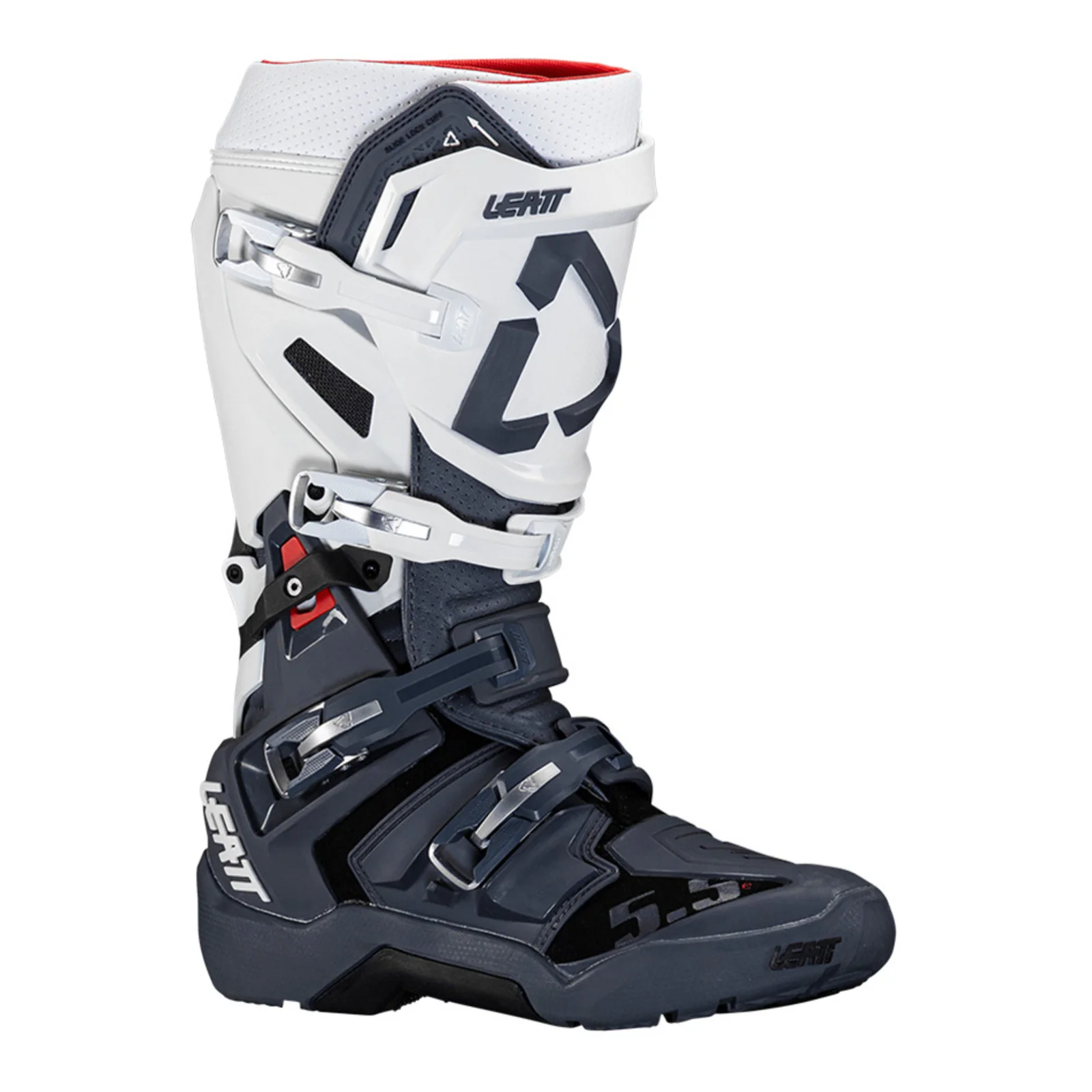 Leatt 5.5 Flexlock Enduro Boot - White