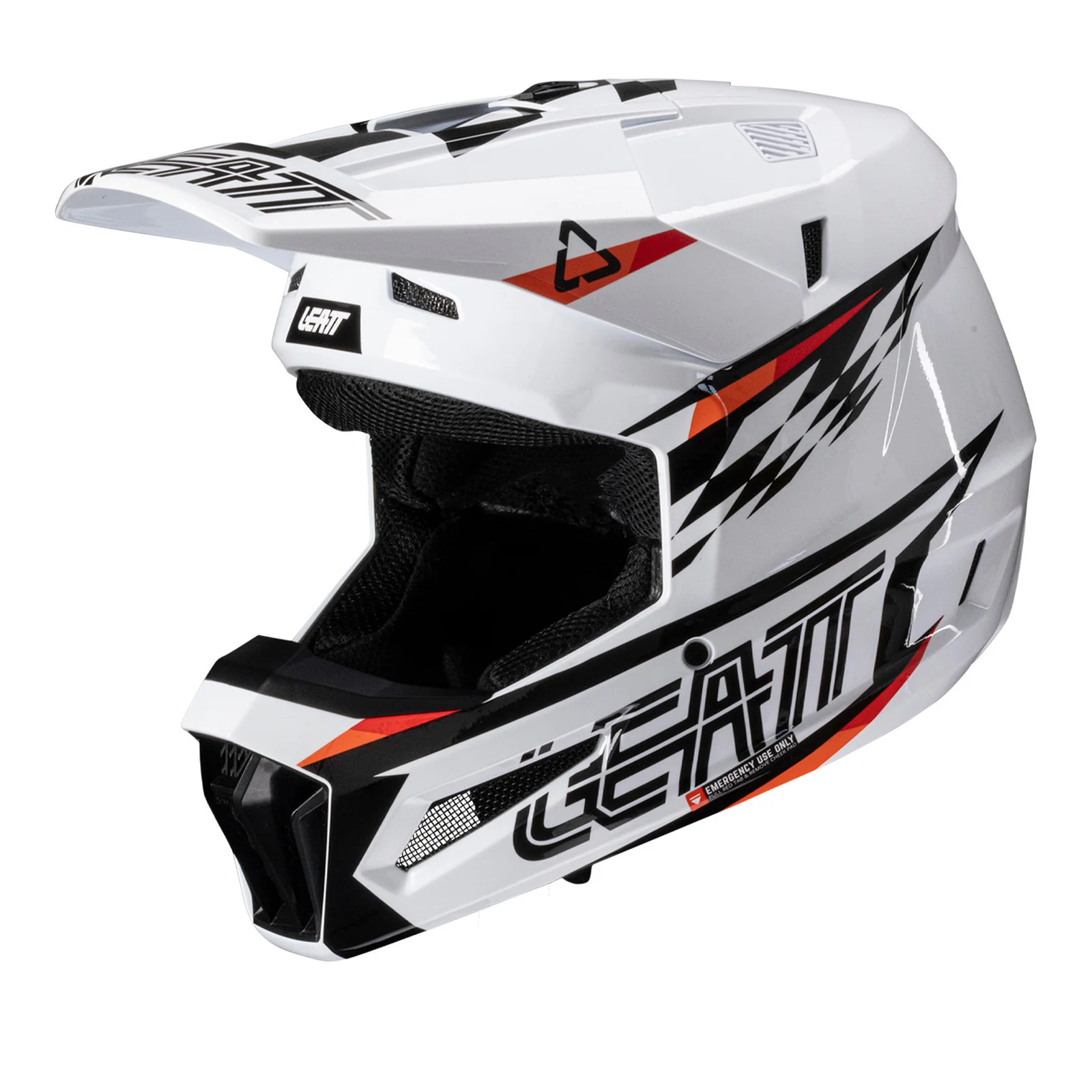 Leatt 2025 3.5 Junior Helmet Kit - White
