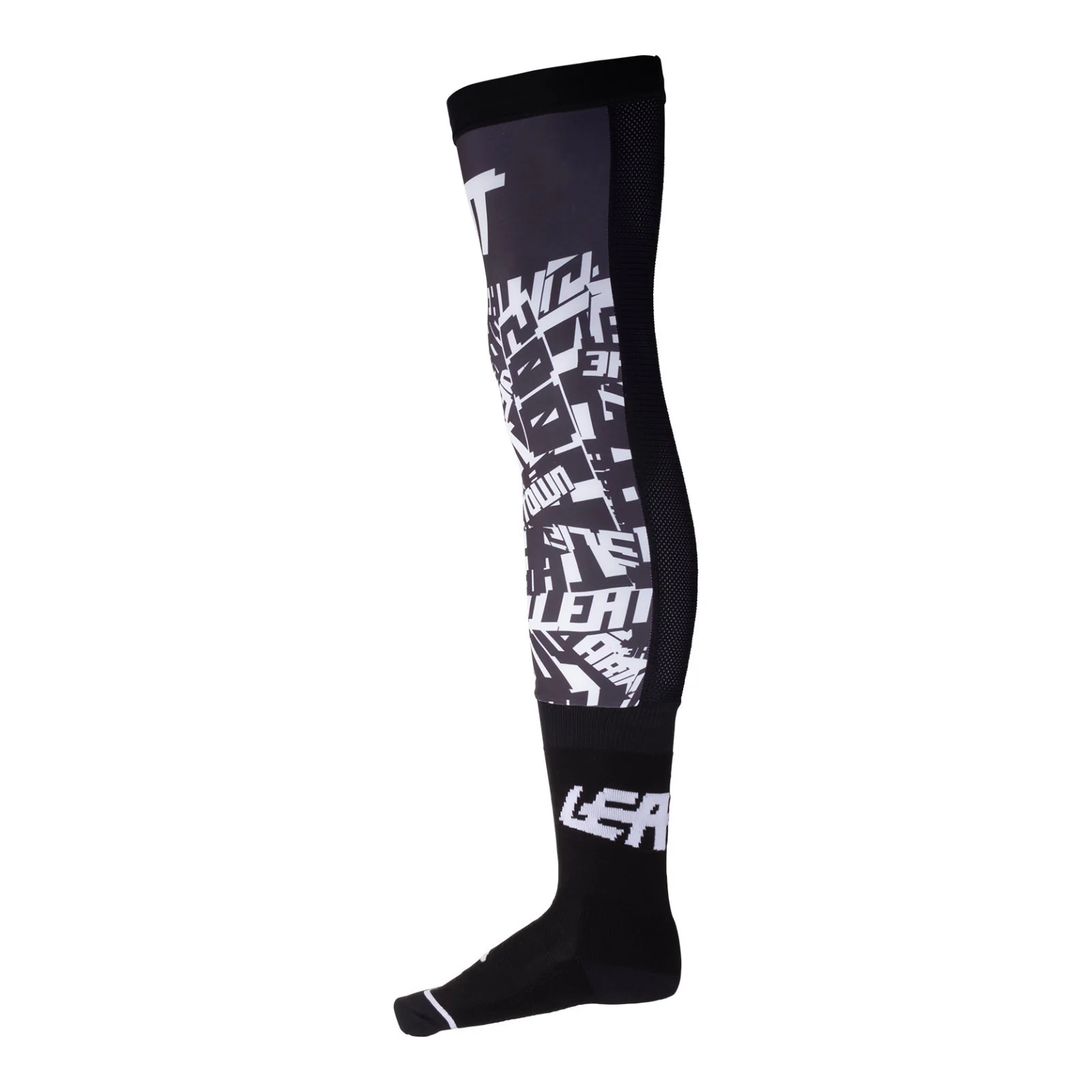 Leatt 2025 Knee Brace Socks - Black / White