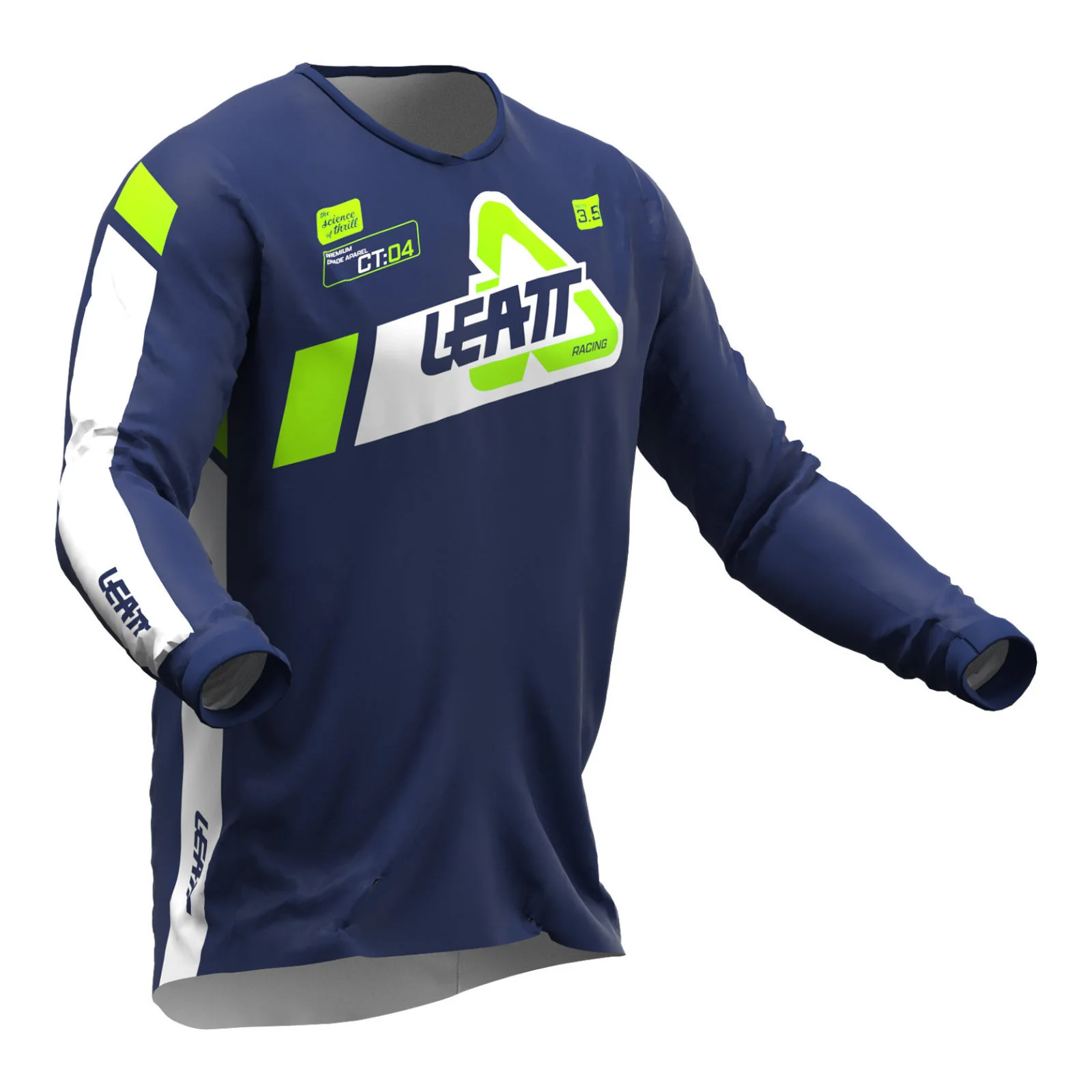 Leatt 2024 3.5 Junior Ride Kit - Blue