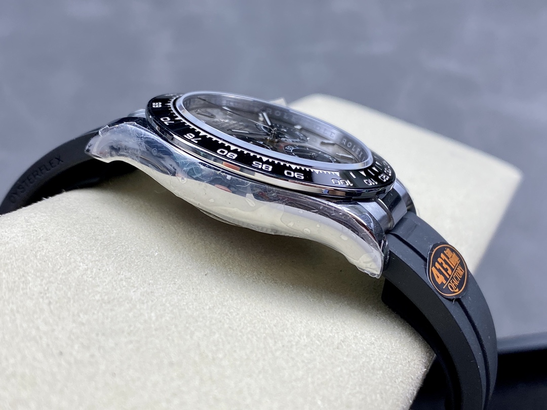 Rolex Daytona 116519 White Gold Grey Dial 40mm Mens Replica Watch