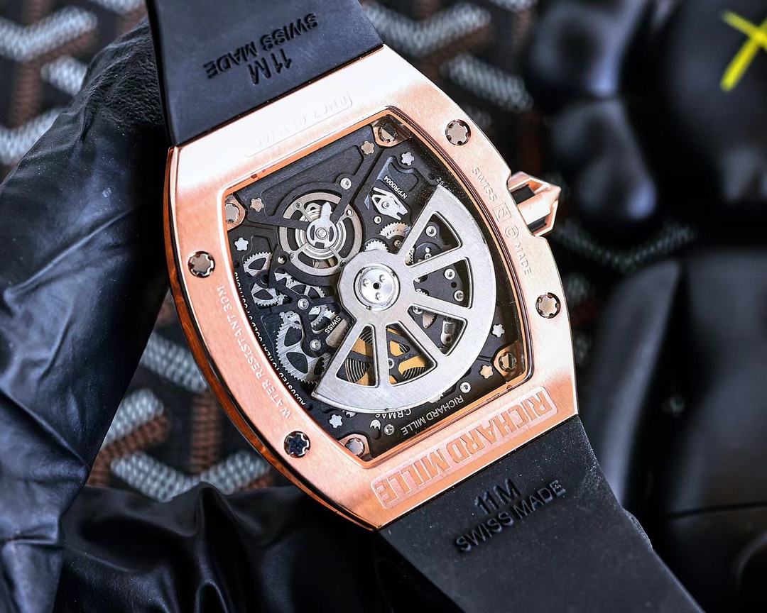 Richard Mille RM 67-01 Skeleton Arabic Automatic Winding Rose Gold Watch