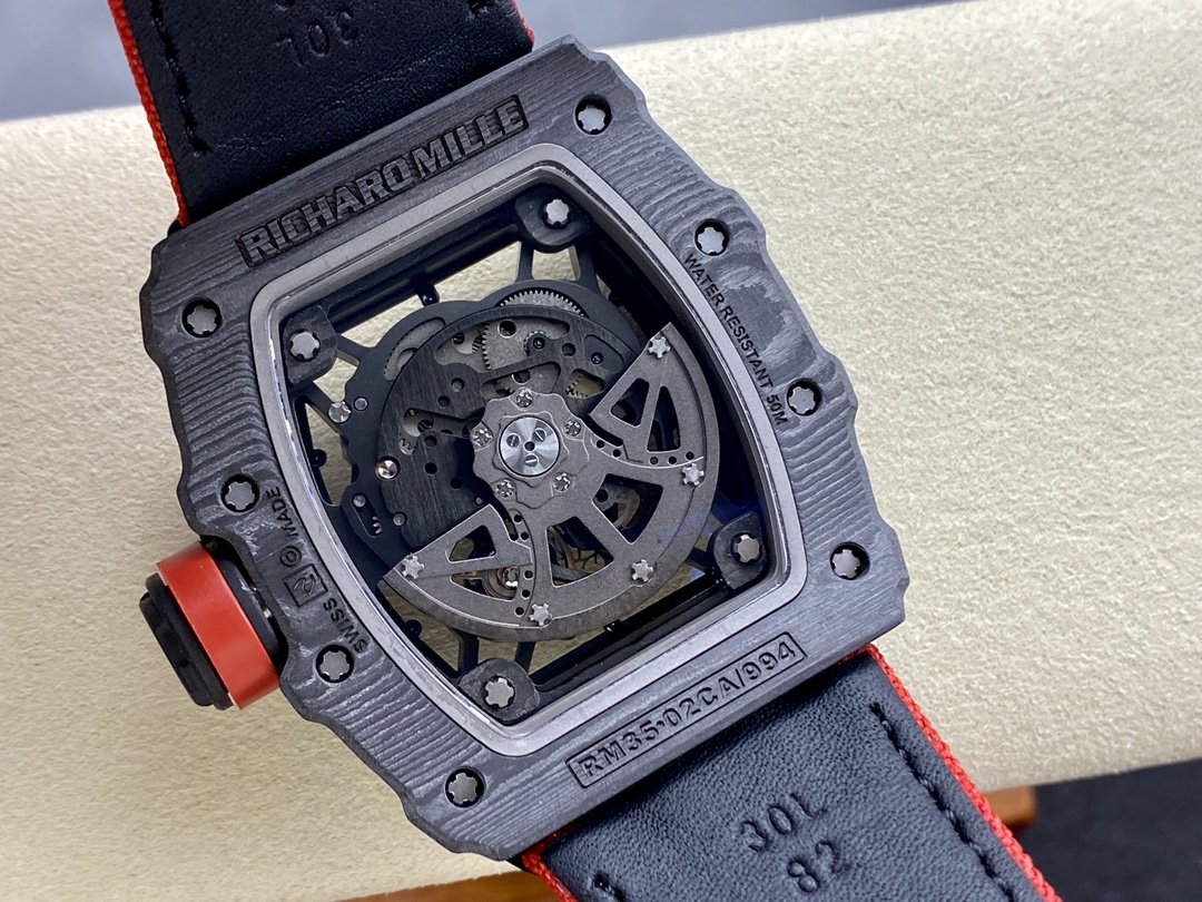 Richard Mille Black Carbon NTPT Automatic Rafael Nadal RM35-02