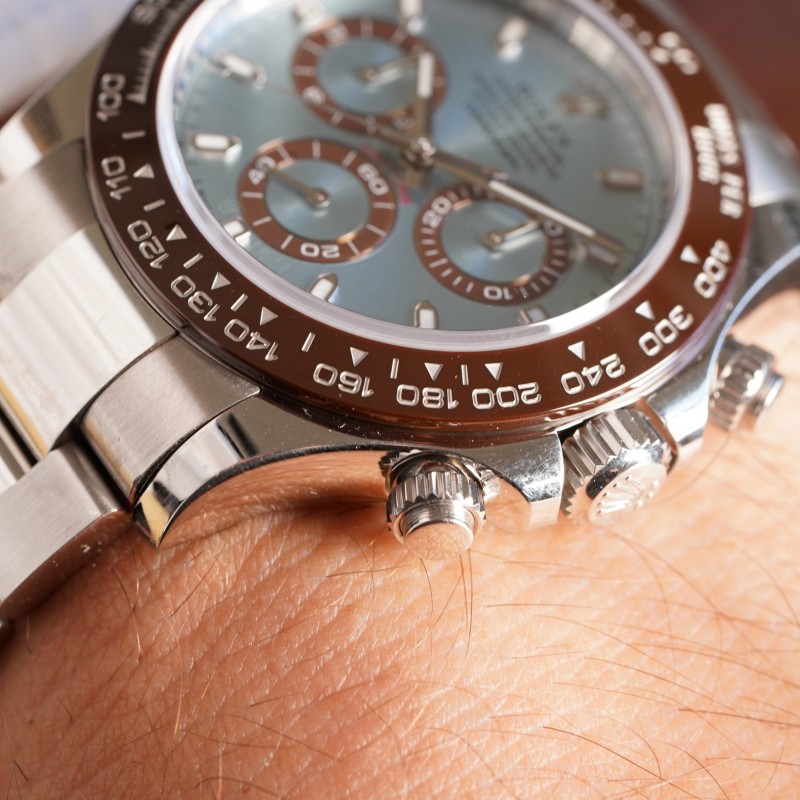 Rolex Cosmograph Daytona 116506 50th Anniversary Ice Blue Dial 40mm Mens Replica Watch