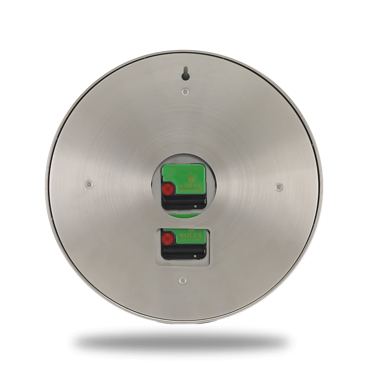 Rolex Yacht Master Silver & Black Wall Clock