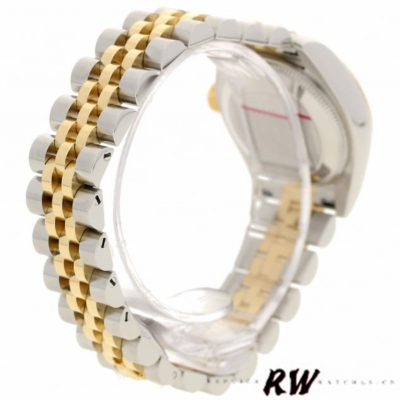 Rolex Datejust 179173 Black Dial Fluted Bezel 26MM Lady Replica Watch