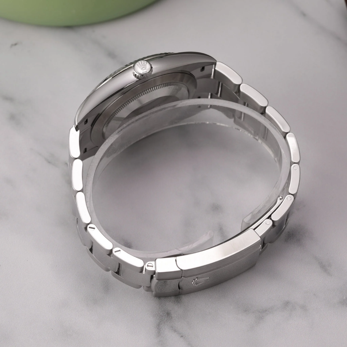 Rolex Datejust 126334 0023 Fluted Bezel White Roman Numeral Dial 41MM Mens Replica Watch