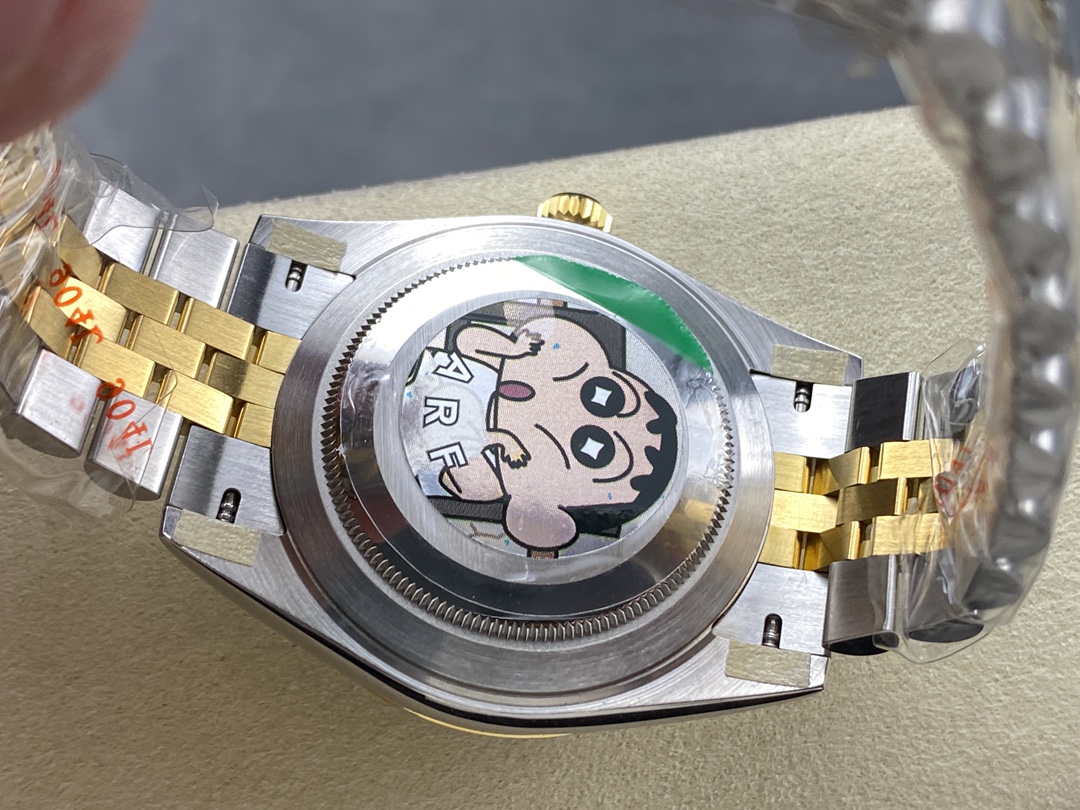 Rolex Datejust 126333 0006 Black Diamond Jubilee 41mm Men's Watch