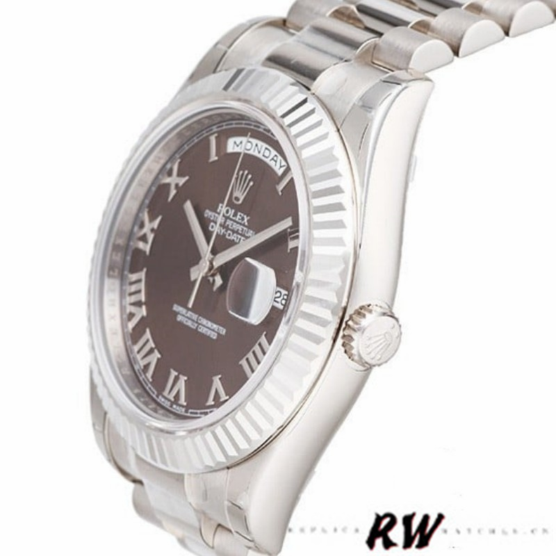 Rolex Day-Date 118239 Chocolate Brown Dial 36mm Unisex Replica Watch