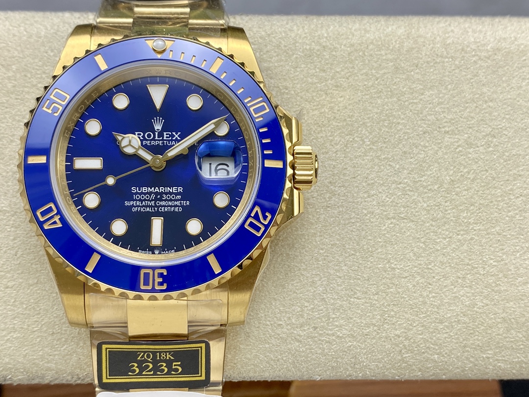 Rolex Submariner Date 116618LB Blue Dial 41mm Mens Replica Watch