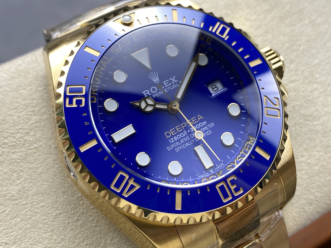 Rolex New 2024 Release Deepsea Gold Blue Dial 136668LB