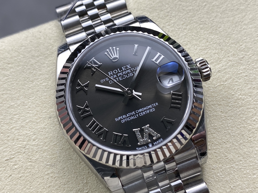 Rolex Datejust 31 278274 0022 Oystersteel and White Gold Womens Watch