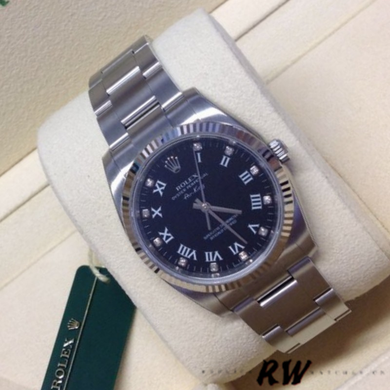 Rolex Oyster Perpetual Air-King 114234 Blue Dial 34mm Unisex Replica Watch