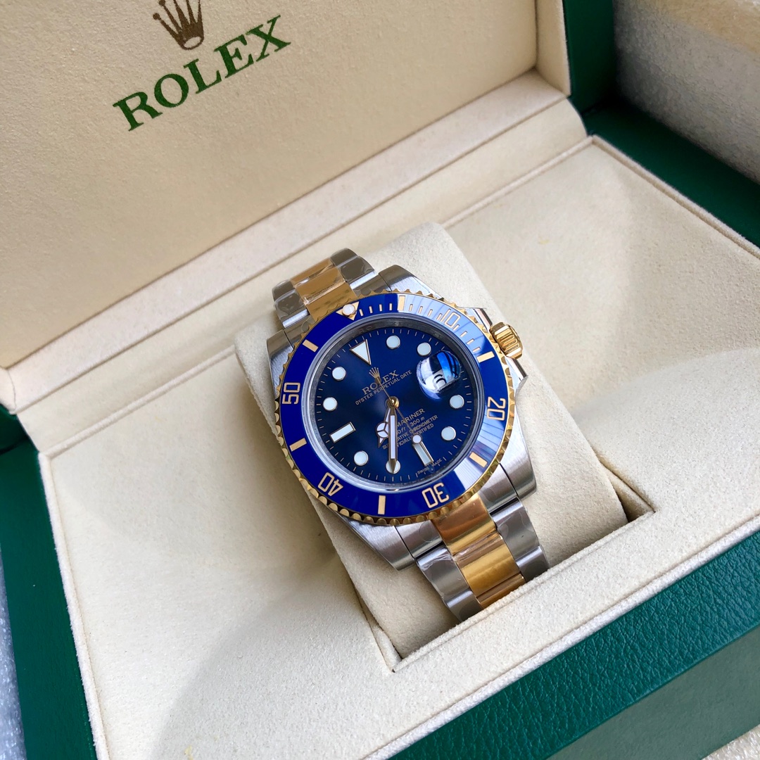 Rolex Submariner 126613LB Blue Dial Blue Bezel 41mm Mens Replica Watch
