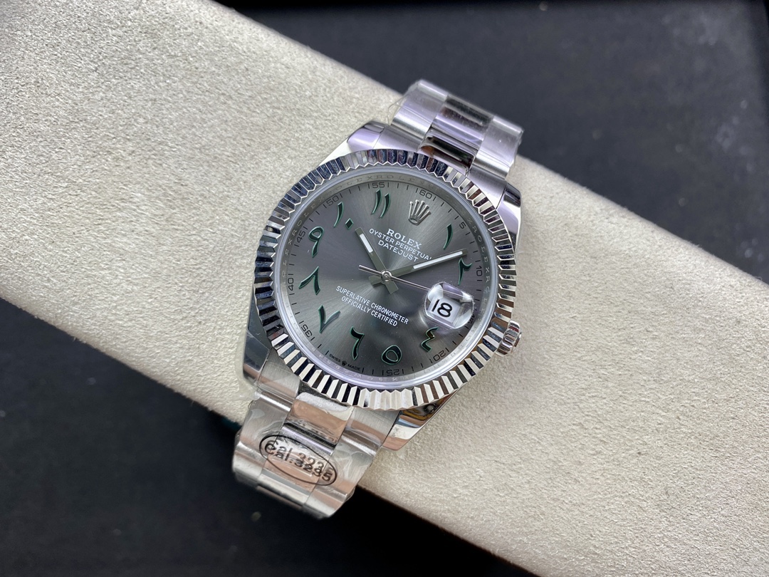Rolex Datejust 36 Wimbledon Dial Midsize M126234 0046 Luxury Unisex Watch