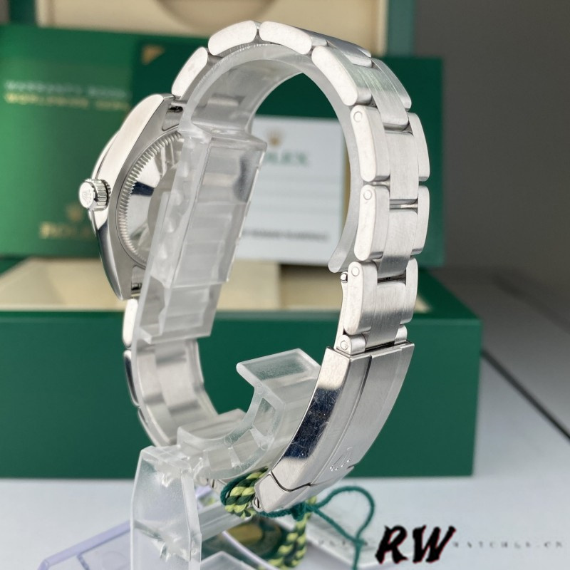 Rolex Oyster Perpetual 177200 Dark Grey Dial Domed Bezel 31mm Lady Replica Watch